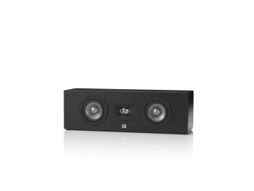 JBL Studio 225C Black without Grille - Front View